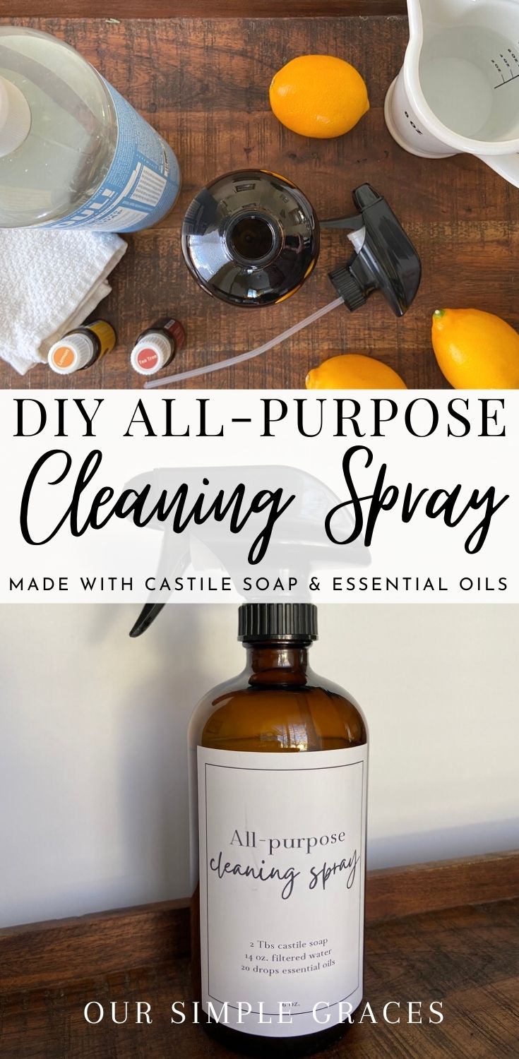 Make Easy DIY AllPurpose Cleaner without Vinegar