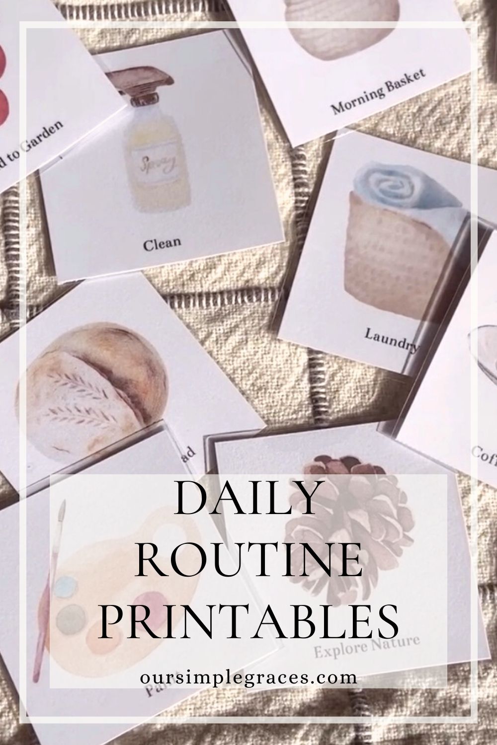 Beautiful Daily Routine Schedule Printables for Kids