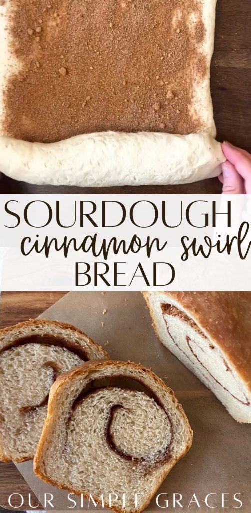 Sourdough Cinnamon Bread with a homemade cinnamon sugar butter - what could be better? Cozy and delicious, this recipe is tried and true and makes the perfect morning loaf or gift for a friend. You need this recipe in your sourdough lineup!