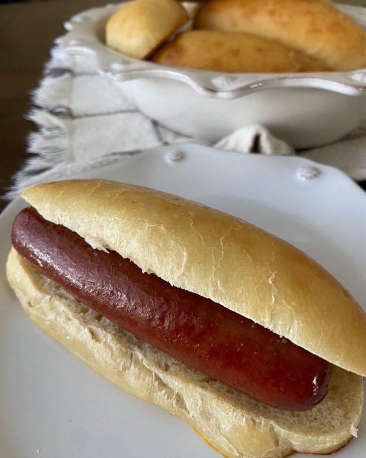 These sourdough hot dog buns are so simple to make and will take your grilling season to the next level! Sourdough hot dog buns are perfect for hot dogs, brats, or even making delicious sandwiches. Soft, buttery and so tasty, be sure to add this recipe to your sourdough collection!
